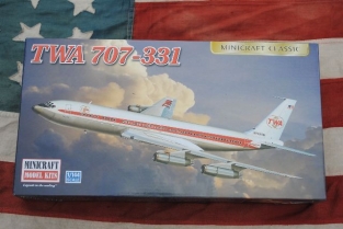 Minicraft 14651  TWA Boeing 707-331